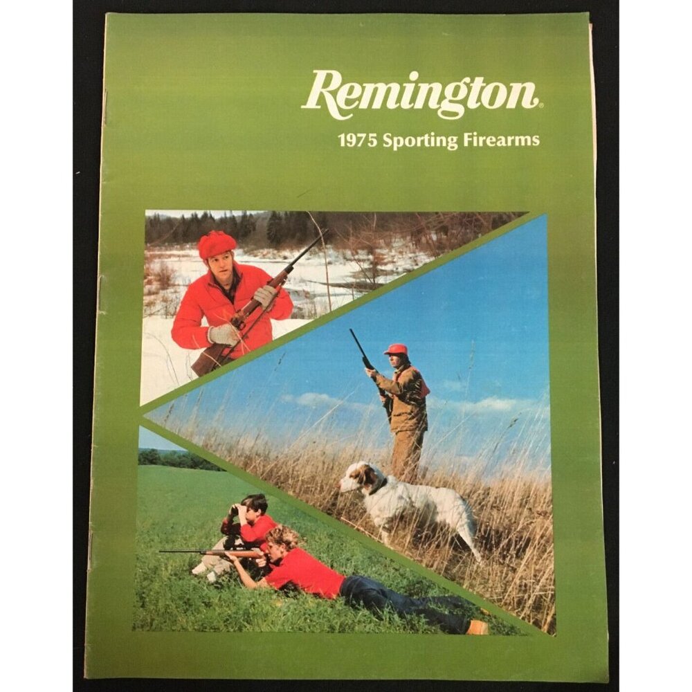 Remington 1975 Sporting Firearms Catalog VINTAGE